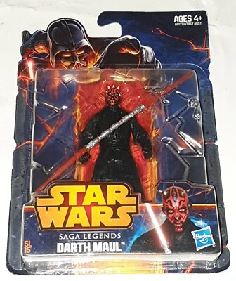 Star Wars Darth Maul Action Figure 2014 Saga Legends SL15 Hasbro - Part Opened - image 1 of 4