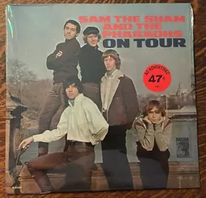 SEALED** 12" LP~ SAM THE SHAM & THE PHAROHS ON TOUR~ 1965 - Picture 1 of 7