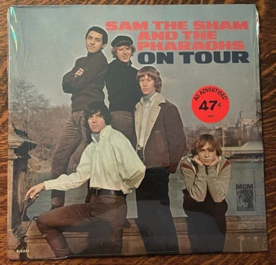 SEALED** 12" LP~ SAM THE SHAM & THE PHAROHS ON TOUR~ 1965 - Image 1 of 4