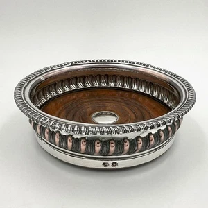 MATTHEW BOULTON BOTTLE COASTER OLD SHEFFIELD PLATE GEORGIAN c1820 - Picture 1 of 7