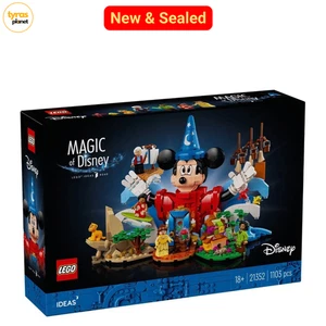 LEGO 21352 IDEAS Magic of Disney nuovo con scatola sigillato in fabbrica - Foto 1 di 5