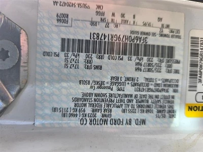 Used Rear Left Exterior Door Handle fits: 2016 Ford Fusion door handle assembly - Image 1 of 4