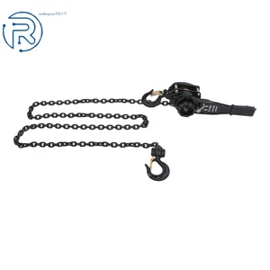 Alloy Steel Lever Chain Hoist 1650LBS Capacity 10FT Manual Chain Hoist & 2 Hooks - Picture 1 of 13