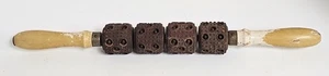 ANTIQUE MASSAGE TOOL MASSAGER MEDICAL DEVICE PUNKT ROLLER - Picture 1 of 5