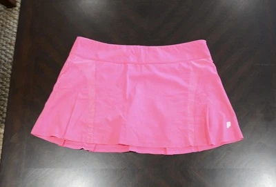 PRINCE Mujer ROSA BRILLANTE Tenis ATHLETIC SKORT Falda Talla L  Foto 1 de 4