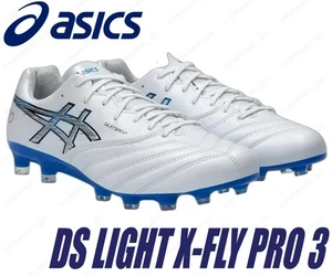 Asics Fußballschuhe DS LIGHT X-FLY PRO 3 1101A072-100 weiß/elektrisch blau - Bild 1 von 8
