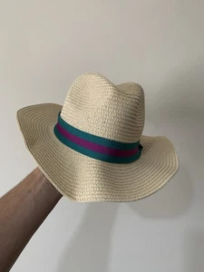Sombrero de Panamá Plegable House Of Tweed Talla Grande 59 Bolsa de Viaje Senderismo para el Sol Caminar Informal - Imagen 1 de 5