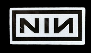 Nine Inch Nails Sticker Decal Rock Music 1”x 2.25” - Picture 1 of 1