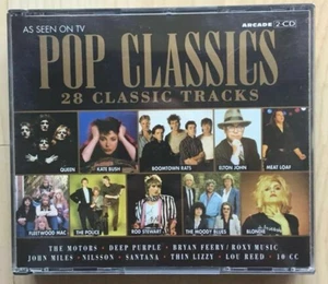 POP CLASSICS Various Artists 1990 CD Top-quality Free UK shipping Fast Dispatch - Picture 1 of 7