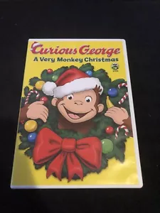 Curious George: a Very Monkey Christmas (DVD, 2009) Unsealed - Picture 1 of 5