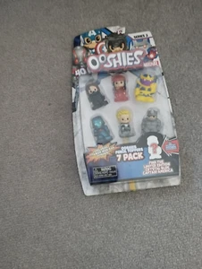 Series 2 Marvel Ooshies 7 Pack - Exclusive TITANIUM IRON MAN OOSHIES - Picture 1 of 1