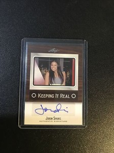Jordin Sparks Auto 2012 AMERICAN IDOL Keeping It Real Autograph