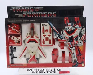 Jetfire 100% Complete W/ Box & Insert 1985 G1 Transformers Vintage Action Figure - Picture 1 of 11