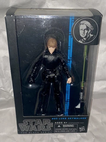 STAR WARS 2014 Black Series 6'' LUKE SKYWALKER #03 Jedi Knight Blue Line Hasbro Cover