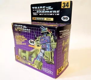 TRANSFORMERS G1 GIG EXCAVATOR 34 ROLLO - Imagen 1 de 6