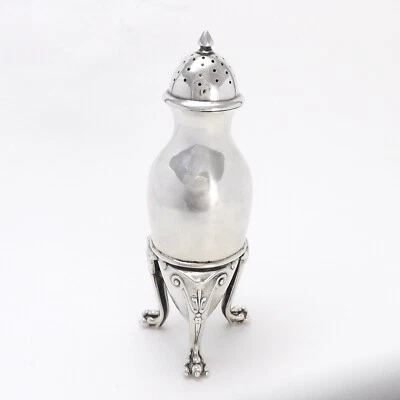 Antigua coctelera de azúcar con patas de plata esterlina Tiffany Co circa 1859 Foto 1 de 4