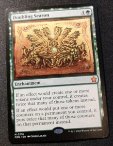 Doubling Season - FDN - MTG - NM - EN - 0216 - Picture 1 of 1