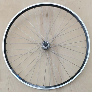 26" Vorderrad Shimano HB-M6000 Center Lock Nabe Exal ZX19 Felge DT Swiss Speiche - Bild 1 von 7