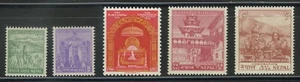 Nepal, Scott#84-88  Mint Never Hinged Perfect!!! CV. $180 - Picture 1 of 1