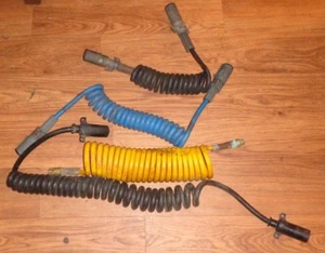7 Way Trailer Electric Coil Cable Lot - Bild 1 von 8