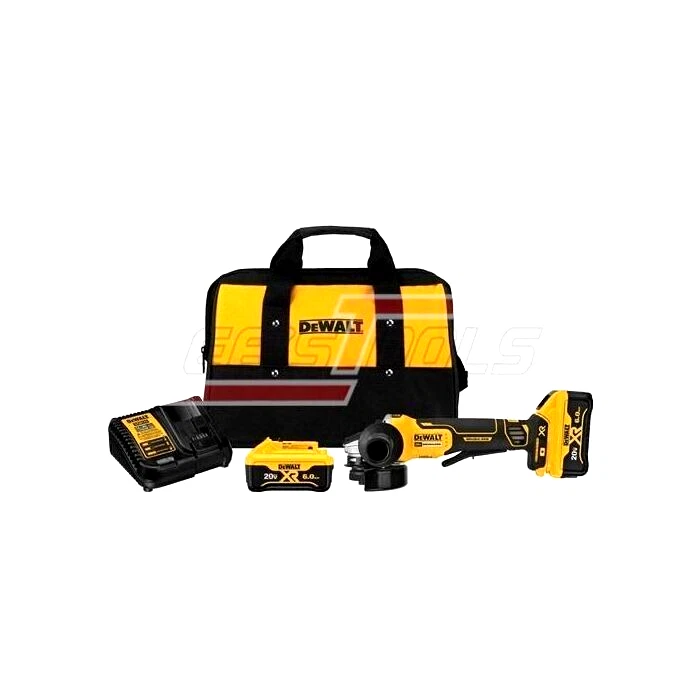 KIT AMOLADORA VINTAGE / DEWALT DCG413R2 20 VOLTIOS MAX Foto 1 de 1