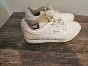 Reebok Classic Harman Run Sneaker, white/steel/gum, 10 M US - Picture 1 of 7
