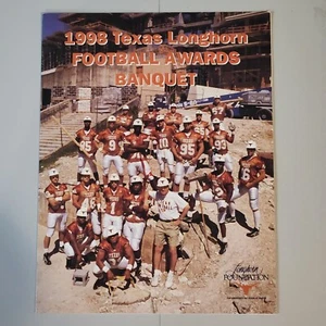 Vintage 1998 Ricky Williams Major Applewhite Texas Longhorns Awards Banquet - Picture 1 of 17
