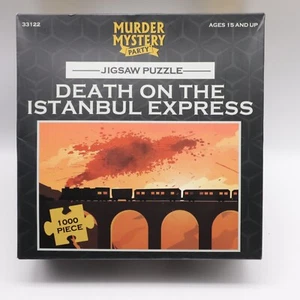 Death On The Istanbul Express Mystery Jigsaw Puzzle 1000 Pieces Be Puzzled New - Picture 1 of 4