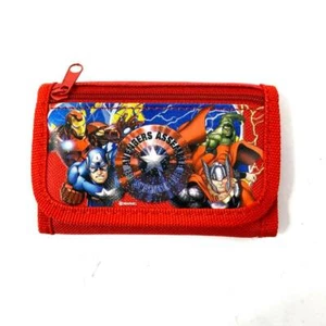 Marvel Avengers Wallet Kids Coin Bag Tri-Fold Boy Licensed Product - Picture 1 of 25