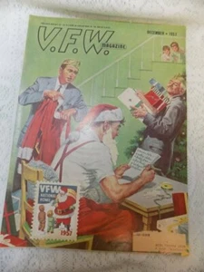 VINTAGE MAGAZINE~V.F.W.~DEC. 1957~THE U.S.S. WARD - Picture 1 of 2