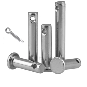12 mm 14 mm 16 mm 20 mm Clevis Pin 304 Edelstahl A2 Scharnier Pin Rigging Pin - Bild 1 von 6