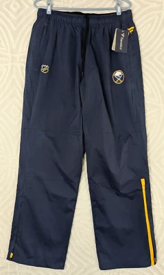 Buffalo Sabres Fanatics NHL Pro Authentics Athletic Pants Men's XL Blue/Gold New - Image 1 of 4