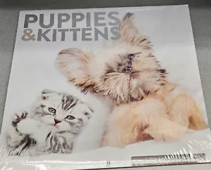 Calendario da parete 2025 CUCCIOLI E GATTINI calendario 12 mesi 12” X 24” NUOVO - Foto 1 di 4