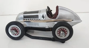 SCHUCO Studio No. 1050 #4 1936 Mercedes Grand Prix Racer Vintage Wind Up Car - Picture 1 of 6