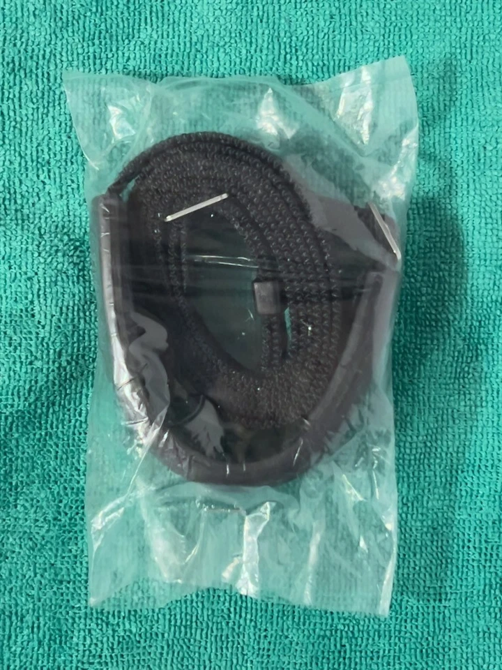 Correa de nailon negra Canon vintage OEM con almohadilla de goma para serie A 35 mm SLR, NOS Foto 1 de 1