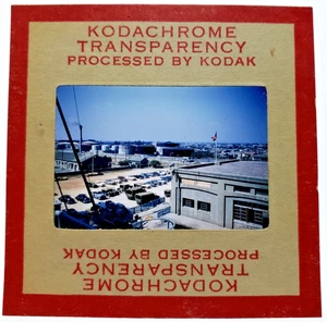 Kodachrome Red Border Slide | *1950s* x18 'FAR EAST' US Navy Sailor Taiwan Japan - Picture 1 of 9