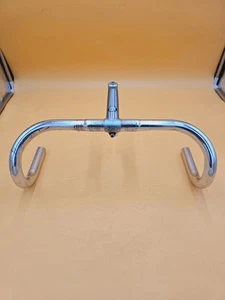 Attacco manubrio unità 3TTT Pro Chrome competizione 90s bar stem 100mm 40cm - Foto 1 di 9
