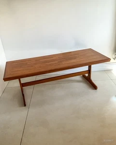 Danish Mid Century Teak Coffee Table 70s - Picture 1 of 6