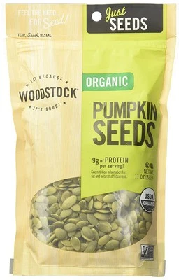 Woodstock Farms Organic Pumpkin Seeds, 11 Ounce - Image 1 of 2