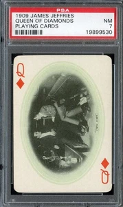 1909 JAMES JEFFRIES REGINA DEI DIAMANTI PSA 7 *DS14433 - Foto 1 di 2