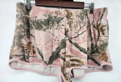 Pantalones Cortos Cabelas Mujer XL Rosa Zonz Bosque Camuflados Ligeros Delgados Deportivos Exterior Foto 1 de 4