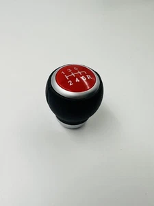 2004-2021 SUBARU IMPREZA WRX STI 6-SPEED SHIFT KNOB LEATHER SIX GEAR SHIFTER - Bild 1 von 5