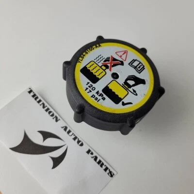 2006-2008 Ford Escape Radiator Coolant Fluid Reservoir Tank Cap Lid Black OEM - Image 1 of 3