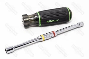 Hilmor 1839054 3" Quick-Change Magnetic Nut Driver, 1/4" & 5/16" - Picture 1 of 7