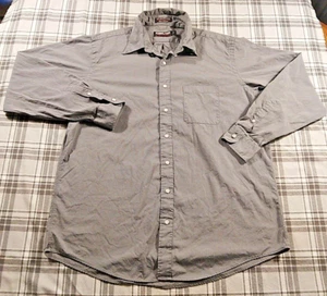 Kirkland Signature Mens Collared Long Sleeve Button Shirt Size 17-36 Oxford - Picture 1 of 7