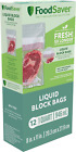 1-Quart Liquid Block Heat-Seal Bags, Clear