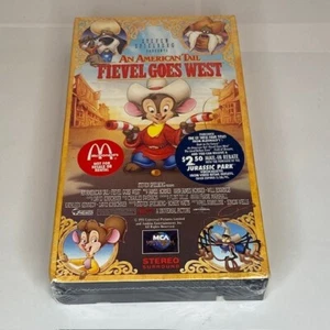 An American Tail: Fievel Goes West (VHS, 1991) Vintage VHS New Sealed - Picture 1 of 4