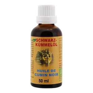 Bio Schwarzkümmelöl Nigella Sativa Ägypten 50 ml kaltgepresst pur naturrein - Bild 1 von 3