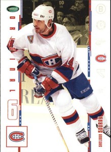 2003-04 Parkhurst Original Six Montreal Canadiens Hockey Card #19 Sheldon Souray