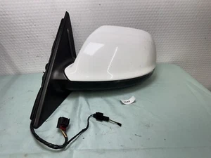 09-15 Audi Q5 SQ5 Driver Left LH Side Door Mirror White 8R1857409L01C - Picture 1 of 19